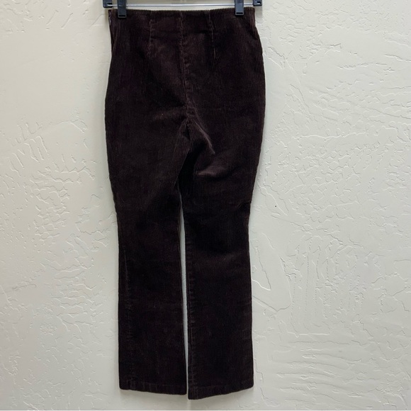 Tuckernuck Dark Brown Corduroy Cropped Pants          Size Small - Picture 5 of 7